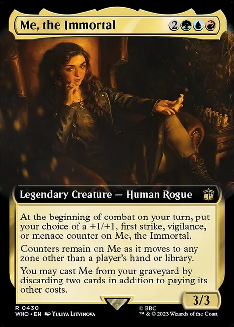 Me, the Immortal, card 430 from Doctor Who