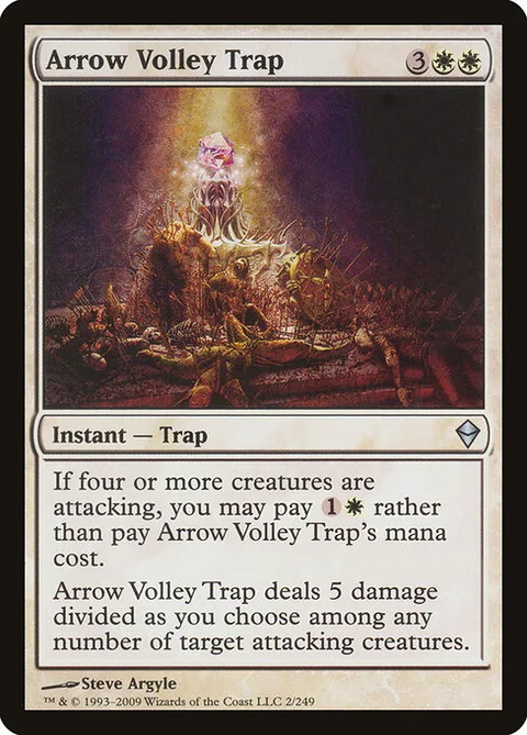 Arrow Volley Trap, card 2 from Zendikar