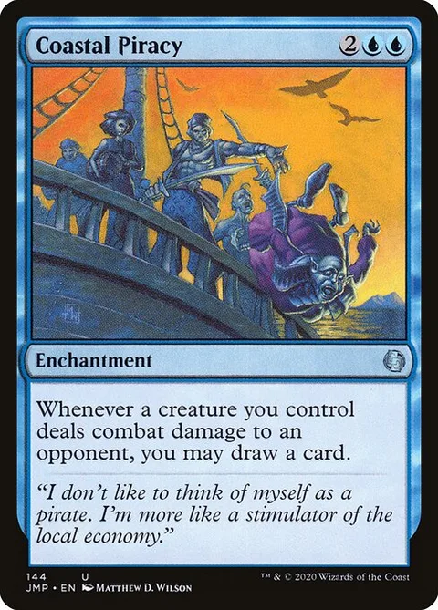 Coastal Piracy, card 144 from Jumpstart
