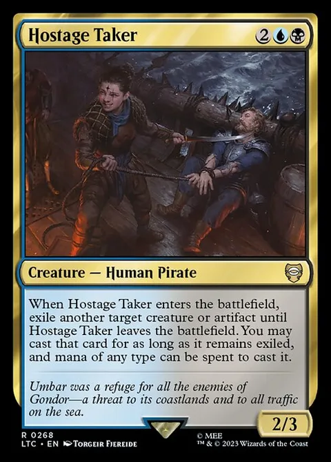 Hostage Taker, carte 268 de Tales of Middle-earth Commander