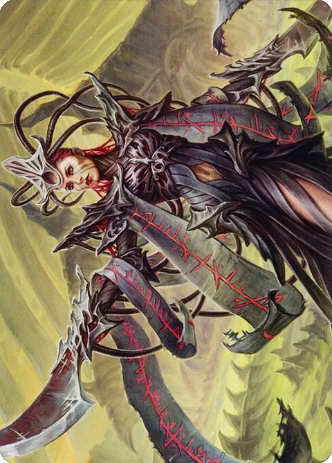 Testament Bearer // Testament Bearer, carte 23 de Phyrexia: All Will Be One Art Series