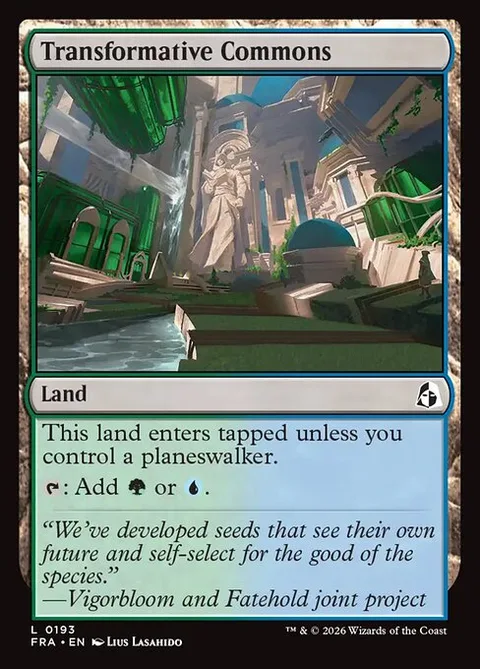 Transformative Commons, carte 193 de Reality Fracture