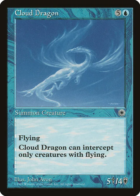 Cloud Dragon, carte 45 de Portal