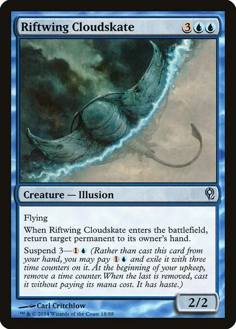 Riftwing Cloudskate, card 18 from Duel Decks: Jace vs. Vraska