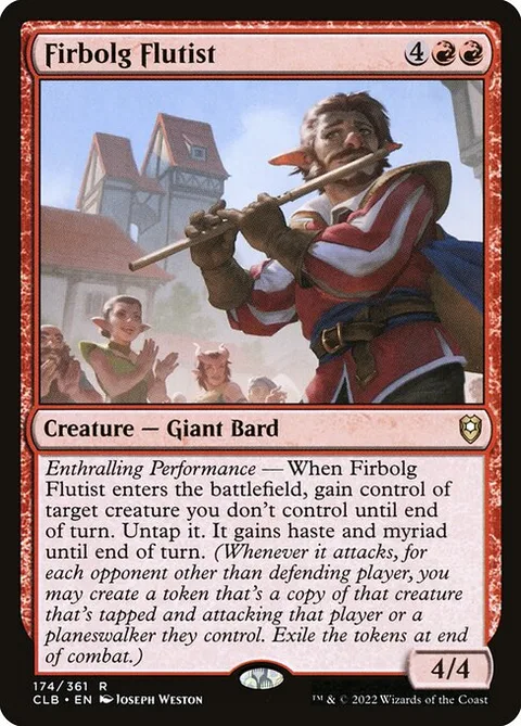 Firbolg Flutist, carte 174 de Commander Legends: Battle for Baldur's Gate
