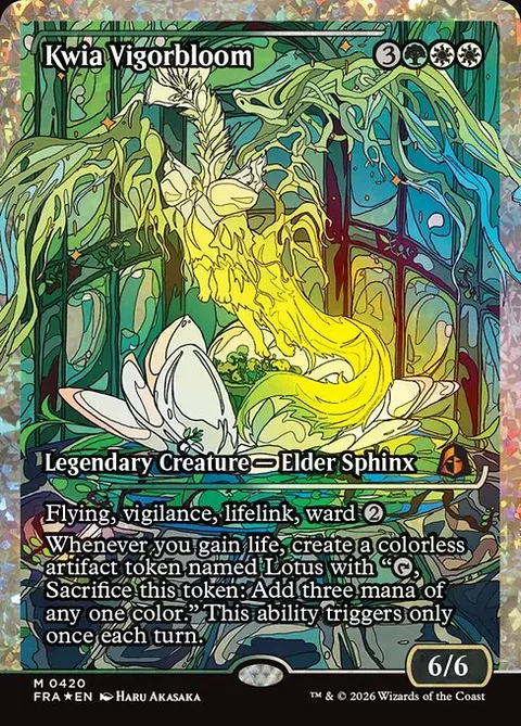 Kwia Vigorbloom, card 420 from Reality Fracture