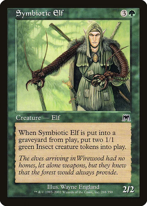 Symbiotic Elf, carte 288 de Onslaught