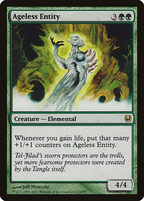 Ageless Entity, carte 18 de Duel Decks: Ajani vs. Nicol Bolas