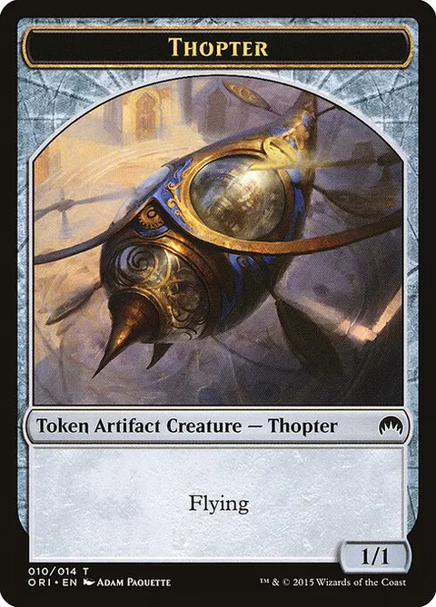Thopter, card 10 from Magic Origins Tokens