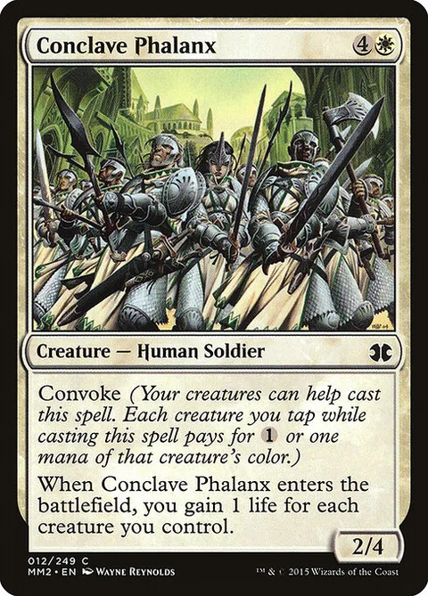 Conclave Phalanx, card 12 from Modern Masters 2015