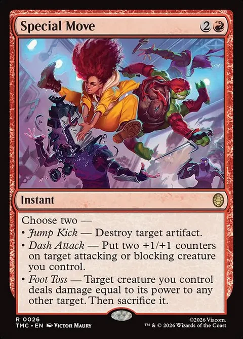 Special Move, carte 26 de Teenage Mutant Ninja Turtles Eternal