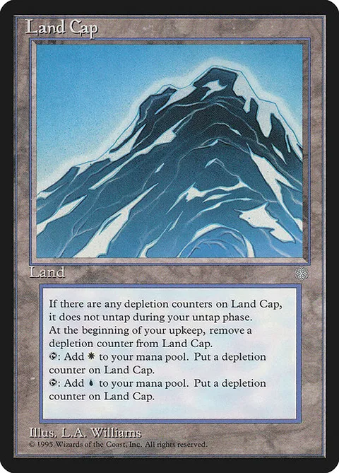 Land Cap, card 357 from Ice Age