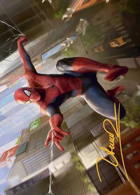 Amazing Spider-Man // Amazing Spider-Man, card 24 from Marvel's Spider-Man Art Series