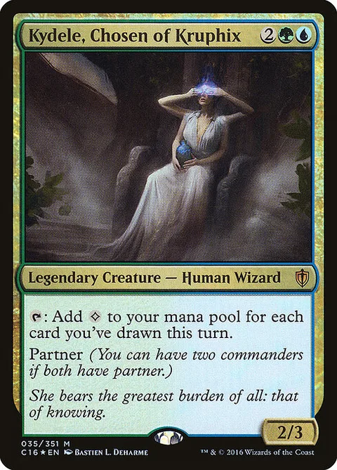 Kydele, Chosen of Kruphix, card 35 from Commander 2016