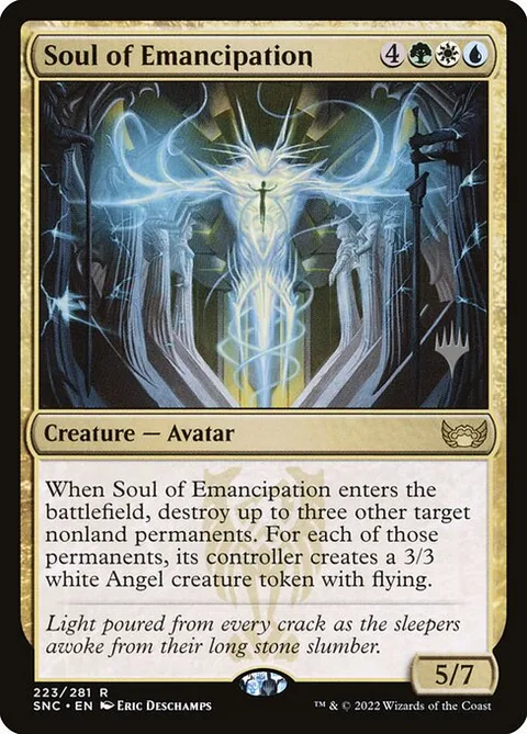 Soul of Emancipation, carte 223p de Streets of New Capenna Promos