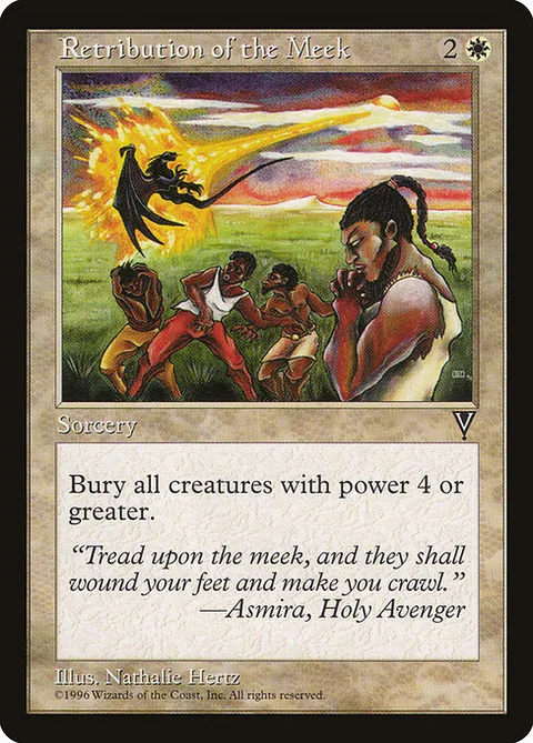 Retribution of the Meek, carte 19 de Visions