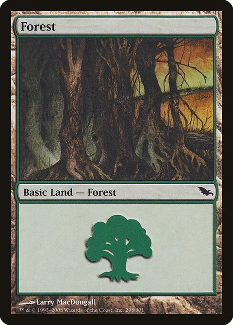 Forest, carte 298 de Shadowmoor