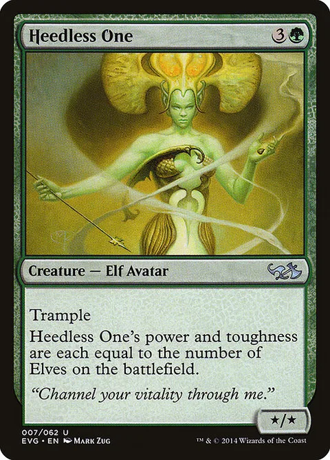 Heedless One, carte 7 de Duel Decks Anthology: Elves vs. Goblins