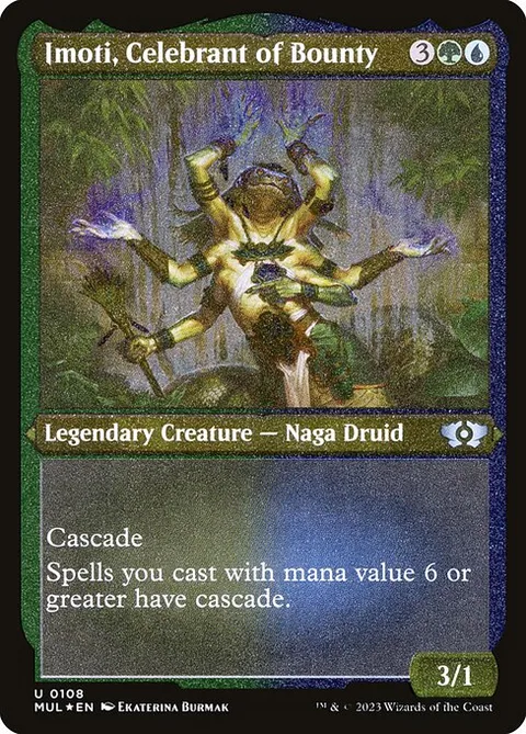 Imoti, Celebrant of Bounty, carte 108 de Multiverse Legends