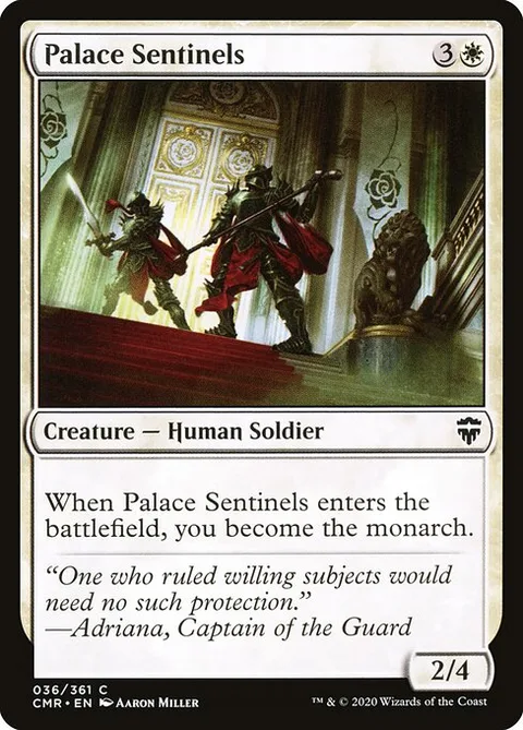 Palace Sentinels, carte 36 de Commander Legends