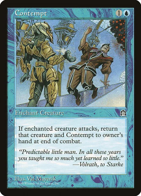 Contempt, card 27 from Stronghold