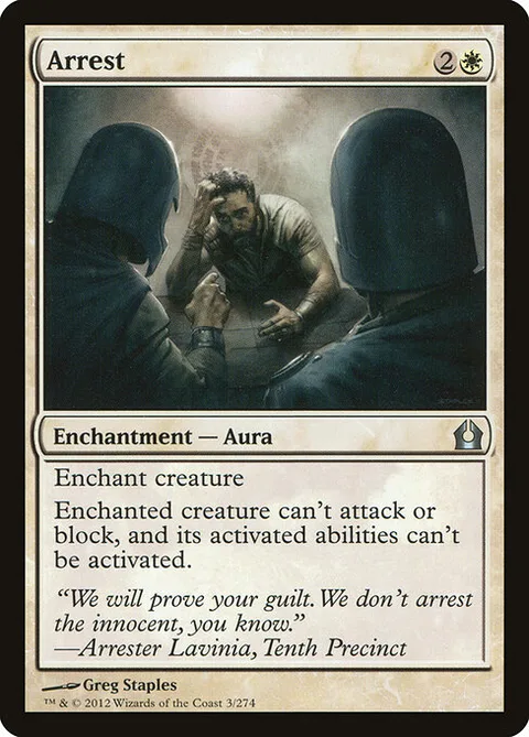 Arrest, carte 3 de Return to Ravnica