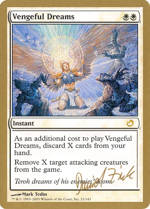Vengeful Dreams, card dz21 from World Championship Decks 2003