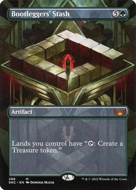 Bootleggers' Stash, card 288 from Streets of New Capenna