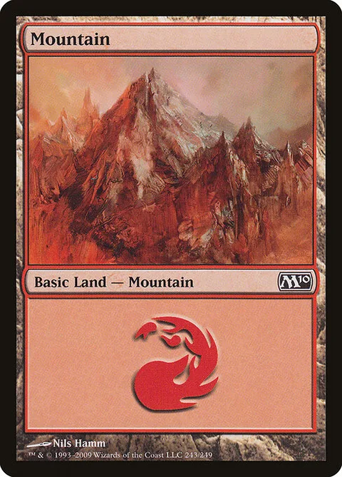 Mountain, carte 243 de Magic 2010