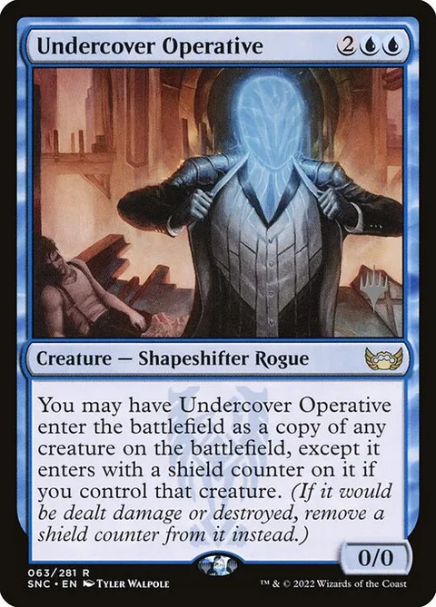 Undercover Operative, carte 63p de Streets of New Capenna Promos