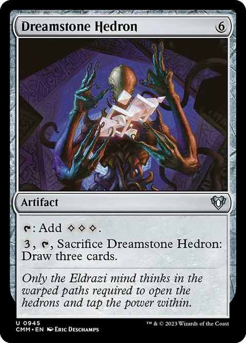 Dreamstone Hedron, card 945 from Commander Masters