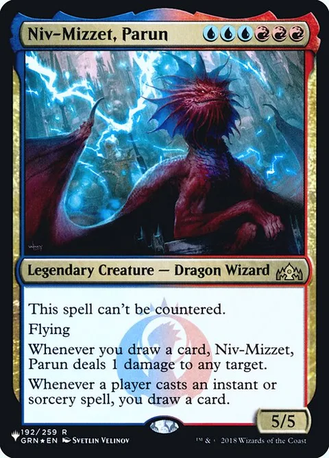Niv-Mizzet, Parun, card GRN-192 from The List