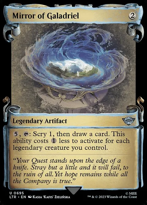 Mirror of Galadriel, card 695 from The Lord of the Rings: Tales of Middle-earth