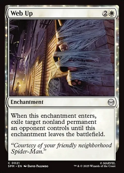 Web Up, card 21 from Marvel's Spider-Man