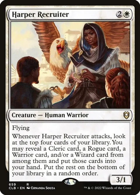 Harper Recruiter, carte 659 de Commander Legends: Battle for Baldur's Gate