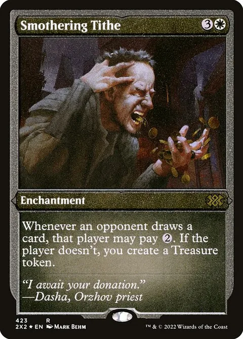 Smothering Tithe, card 423 from Double Masters 2022