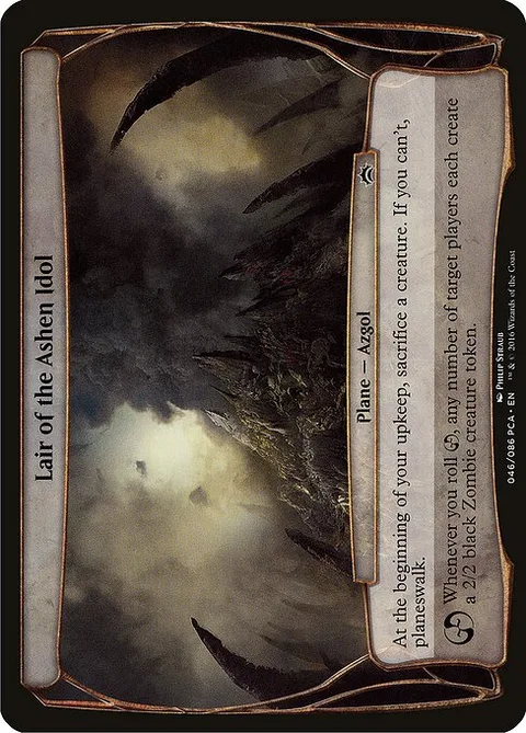 Lair of the Ashen Idol, carte 46 de Planechase Anthology Planes