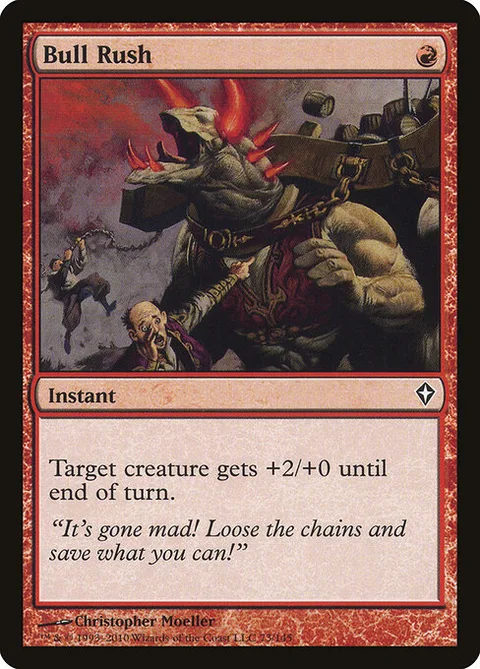 Bull Rush, card 73 from Worldwake