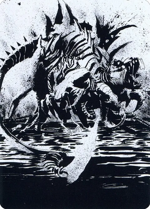 Karumonix, the Rat King // Karumonix, the Rat King, carte 70 de Phyrexia: All Will Be One Art Series
