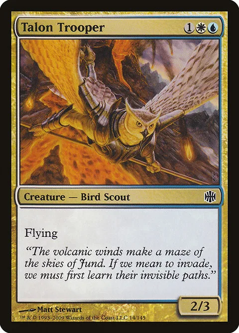 Talon Trooper, card 14 from Alara Reborn