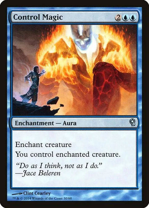 Control Magic, card 30 from Duel Decks: Jace vs. Vraska
