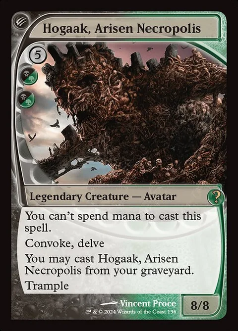Hogaak, Arisen Necropolis, carte 136 de Mystery Booster 2