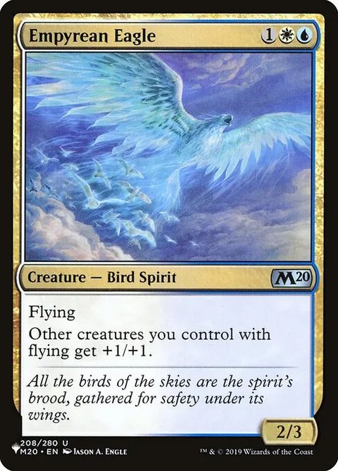 Empyrean Eagle, card M20-208 from The List