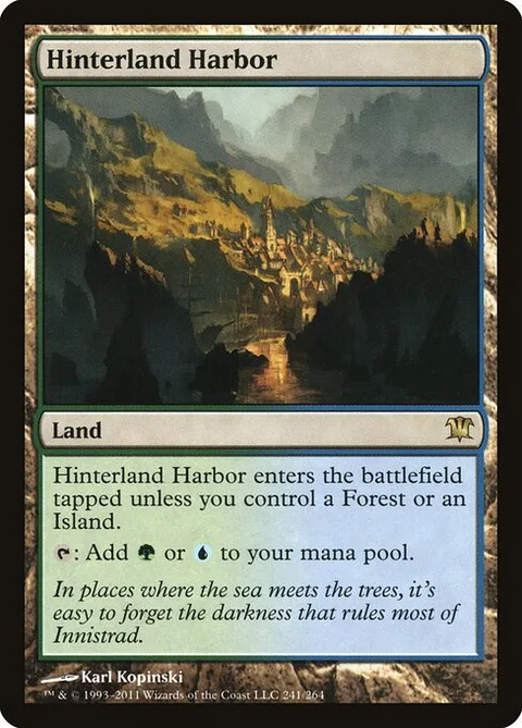 Hinterland Harbor, carte 241 de Innistrad