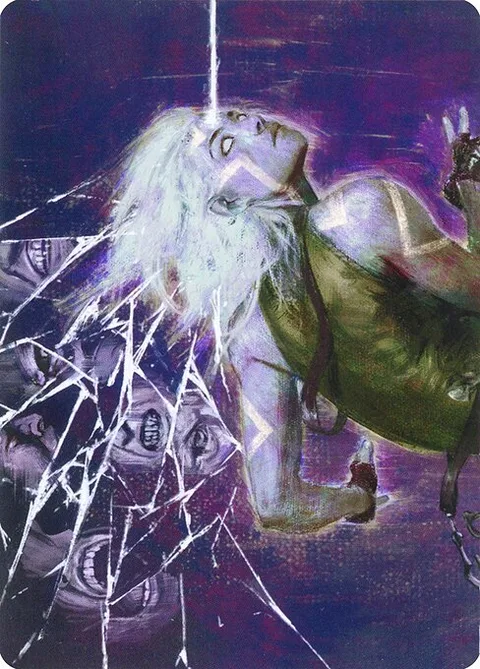 Anticognition // Anticognition, carte 46 de Zendikar Rising Art Series