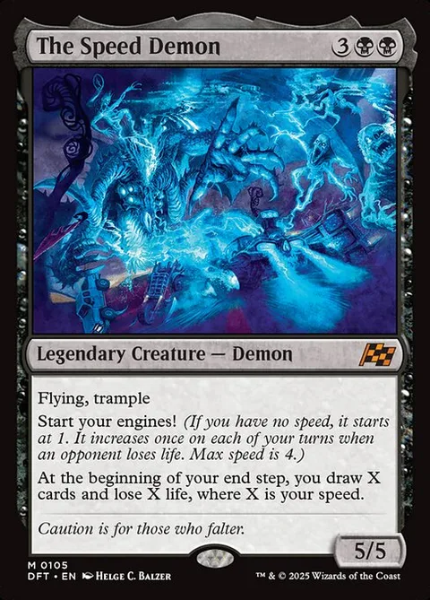 The Speed Demon, carte 105 de Aetherdrift