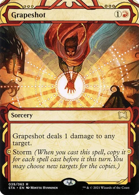 Grapeshot, carte 39 de Strixhaven Mystical Archive