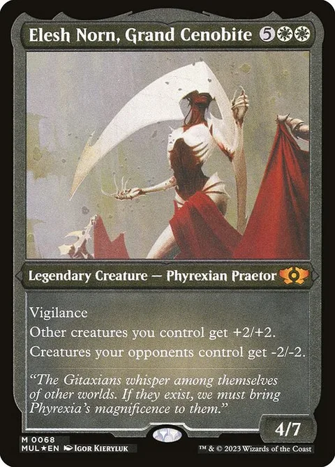 Elesh Norn, Grand Cenobite, card 68 from Multiverse Legends