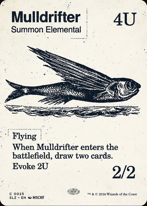 Mulldrifter, carte 25 de The Zeta Set