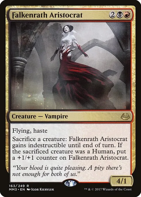 Falkenrath Aristocrat, carte 163 de Modern Masters 2017